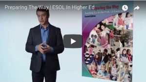 Graphic - Preparing the Way | ESOL in Higher Ed
